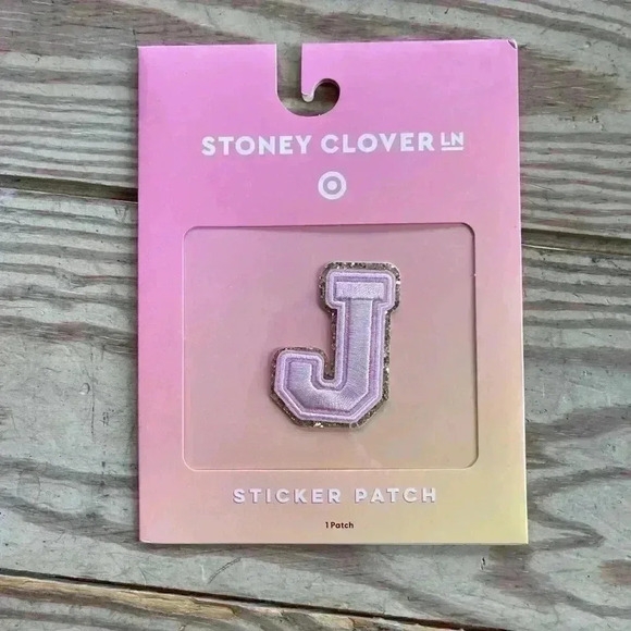 Stoney Clover “J” Sticker Patch - Picture 1 of 1